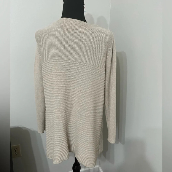 JOSEPH A Cream Color Knit Sweater XL - Picture 2 of 11